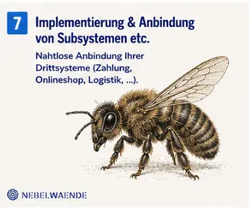 Implementierung Anbindung Shopsysteme etc